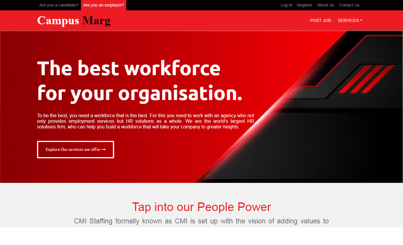 Campus Marg (Job Portal)